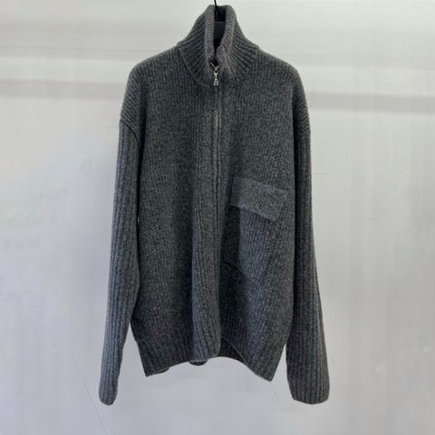 【残り一点】Zip High Neck Knit