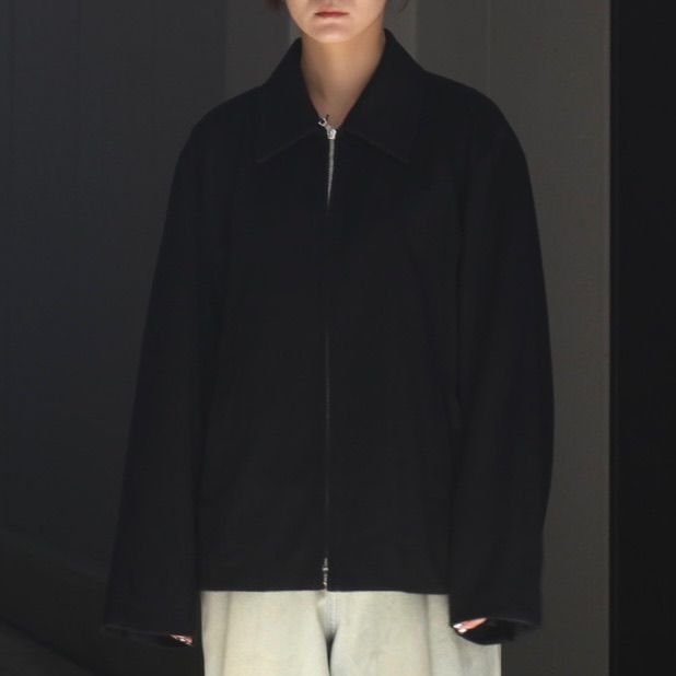 【残りわずか】W/CA Beaver Zip Short Jacket