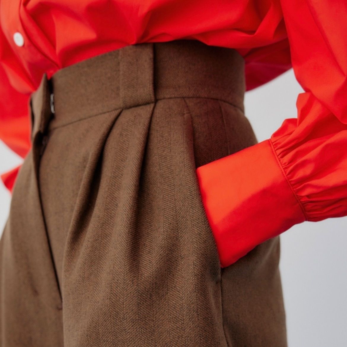 【残り一点】2tuck Trousers