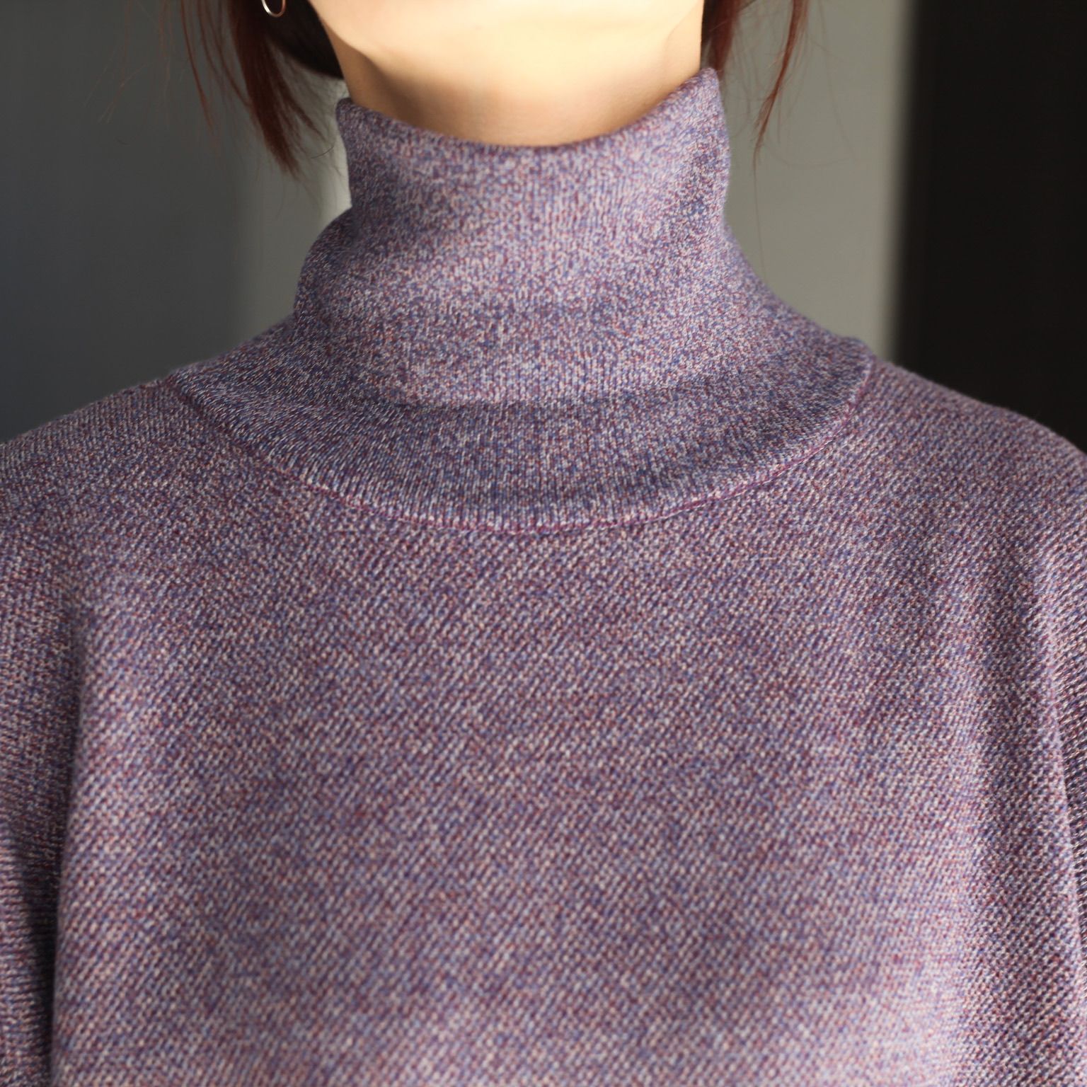 【残り一点】CO/WO Moss Stitch Turtle Neck