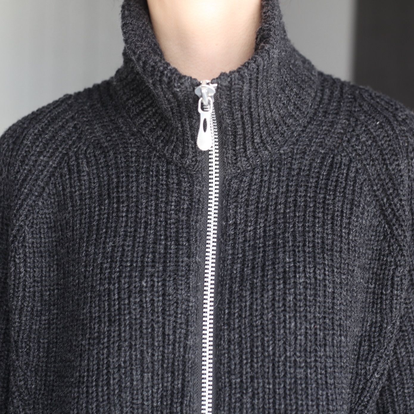 【残り一点】Drivers Zip Up Sweater