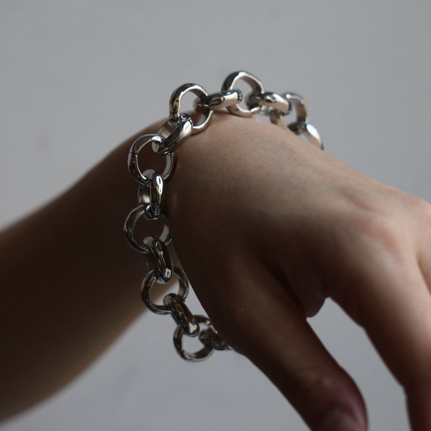 【残りわずか】Cut Chain Bracelet