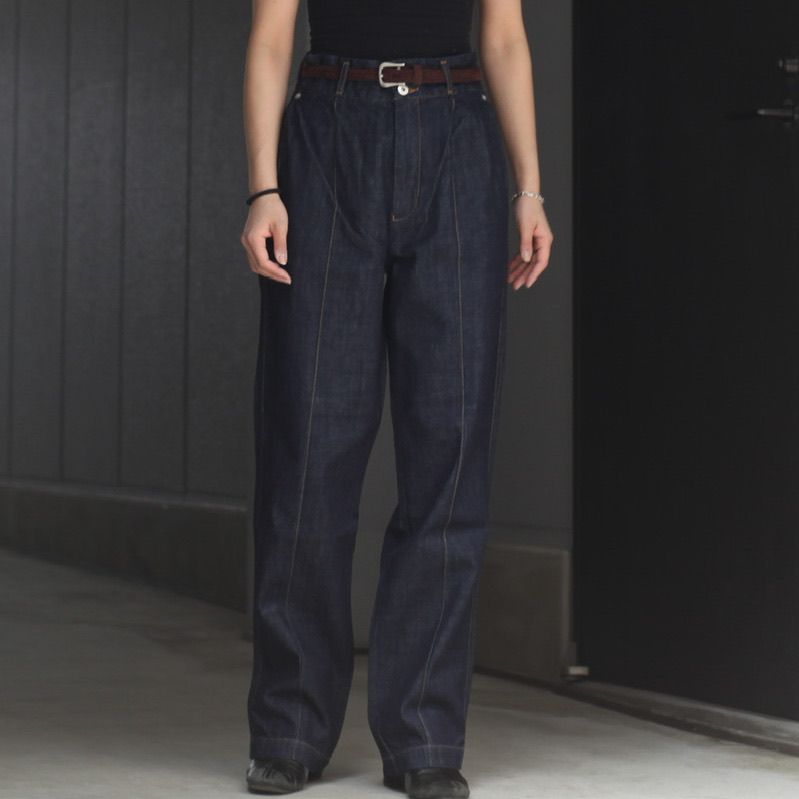 大特価放出 TTT_MSW 22aw Denim straight pants | www.takalamtech.com