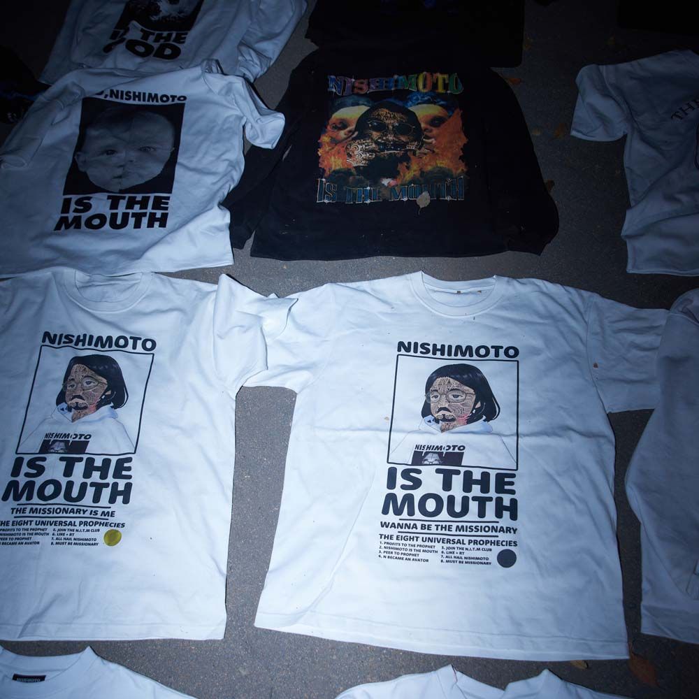 NISHIMOTO IS THE S MOUTH L Rap Tee Tシャツ | hanafta.com
