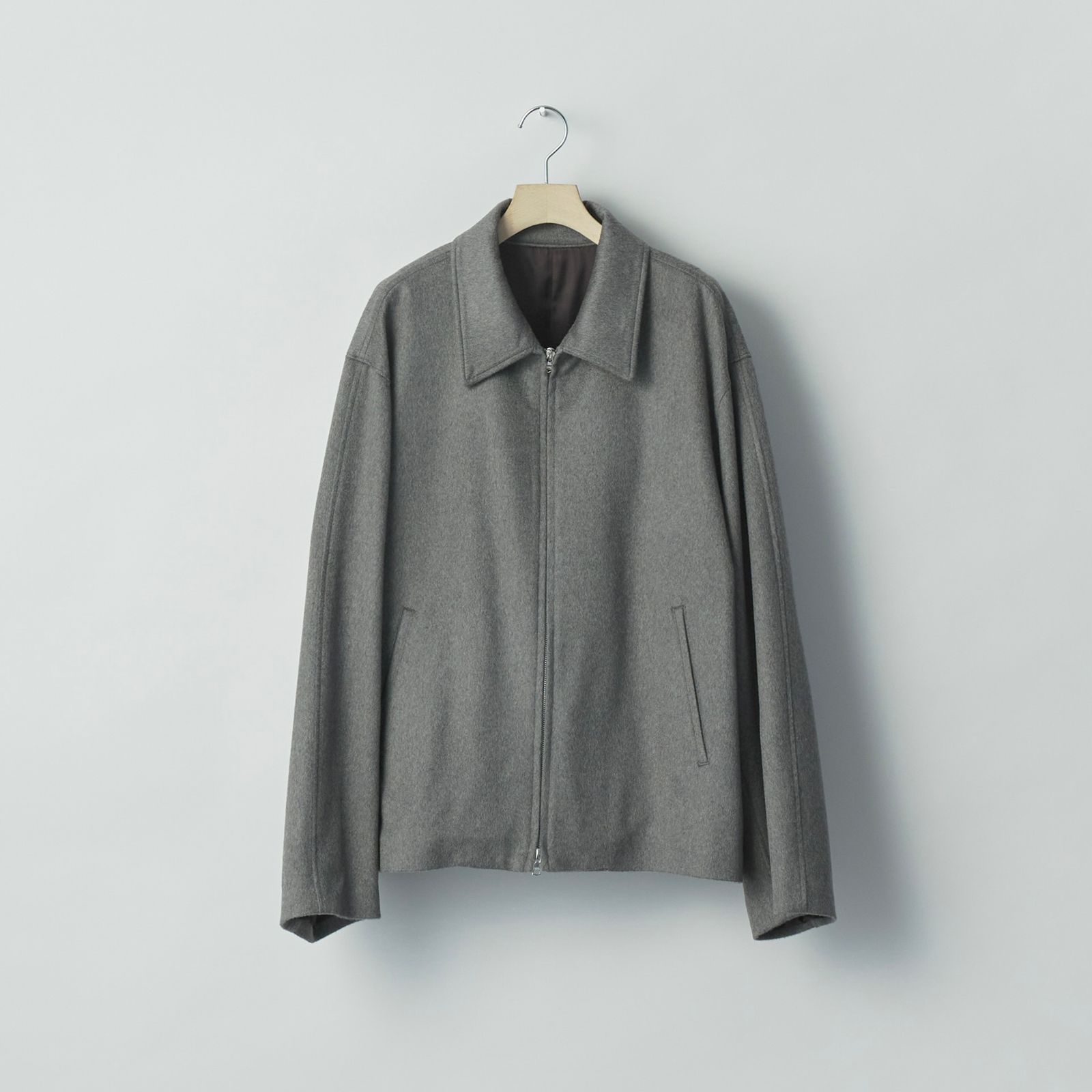 【残り一点】Pure Cashmere Zip Short Jacket