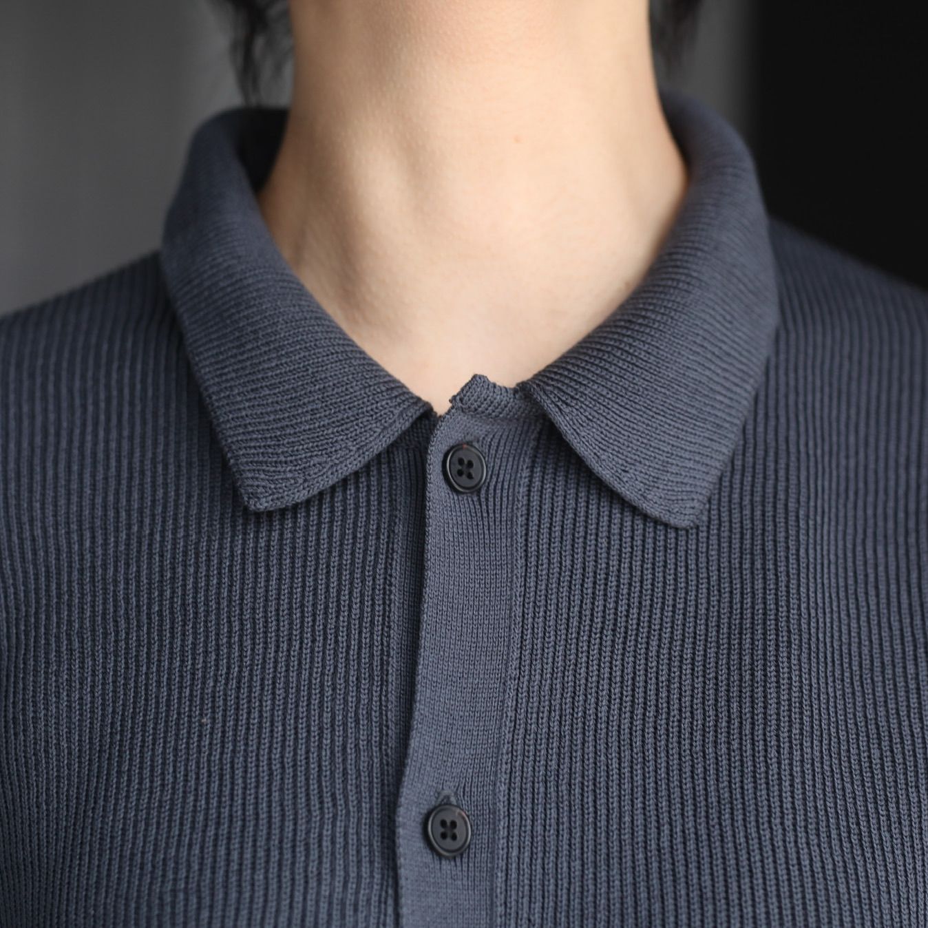 YOKE - 【残り一点】Rib Knitted Shirt | ACRMTSM ONLINE STORE