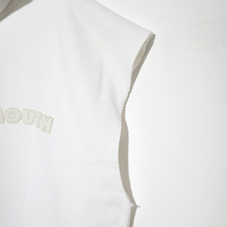 【残り一点】Cut Off Wide Zip N/S Sweat Hoodie