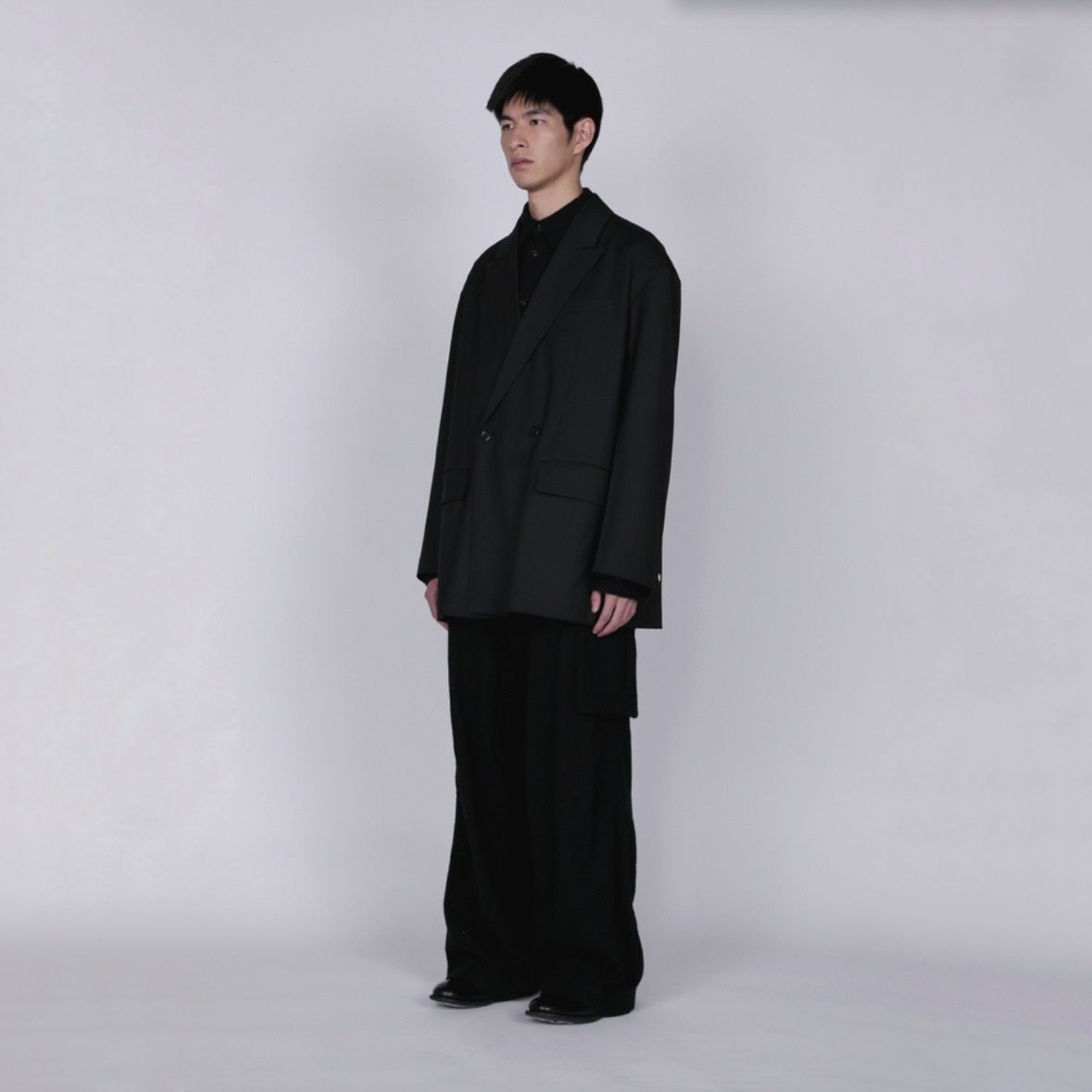 【残り一点】Soft Drop Oversized Double Breasted Jacket