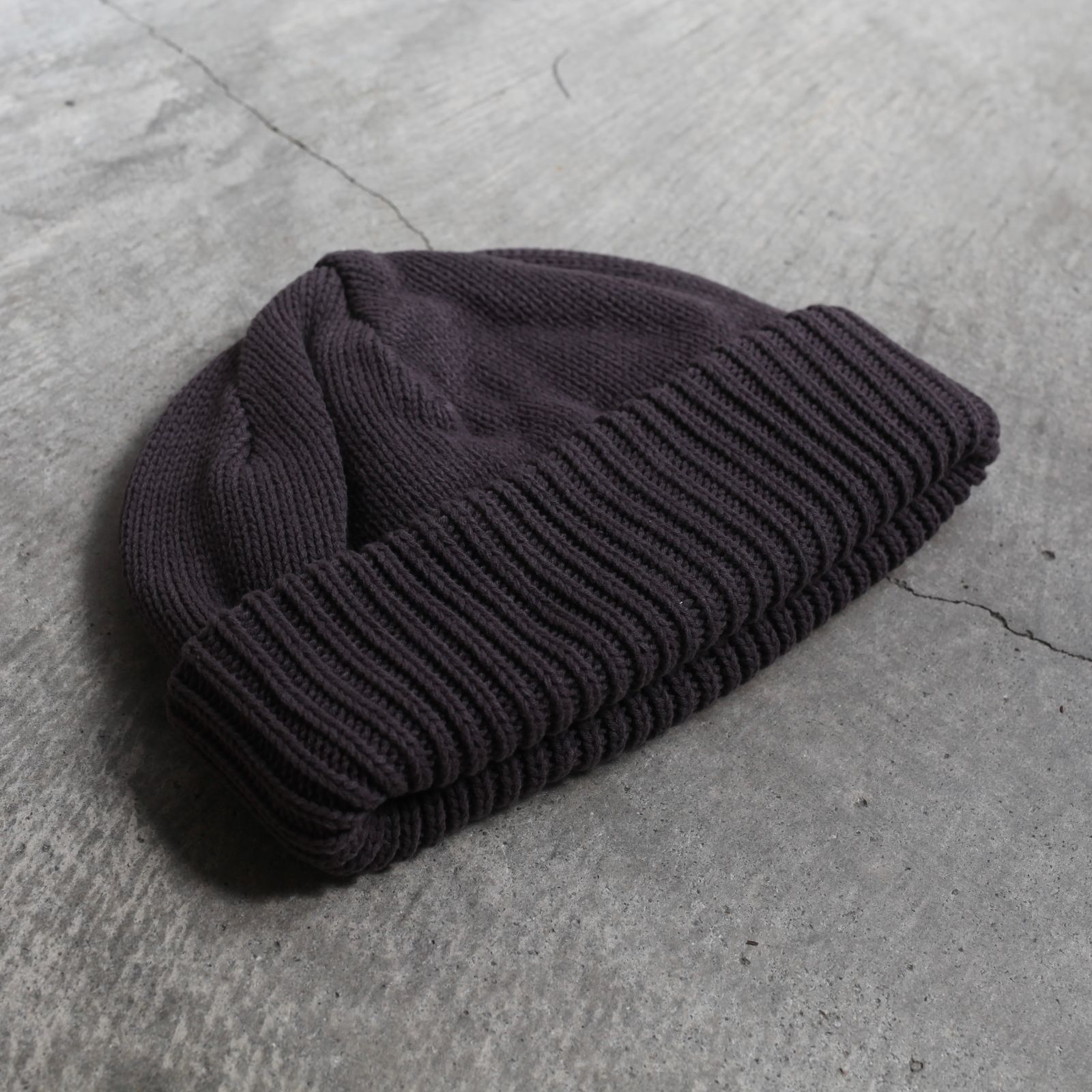 【残りわずか】Knit Cap(D.GRAY)