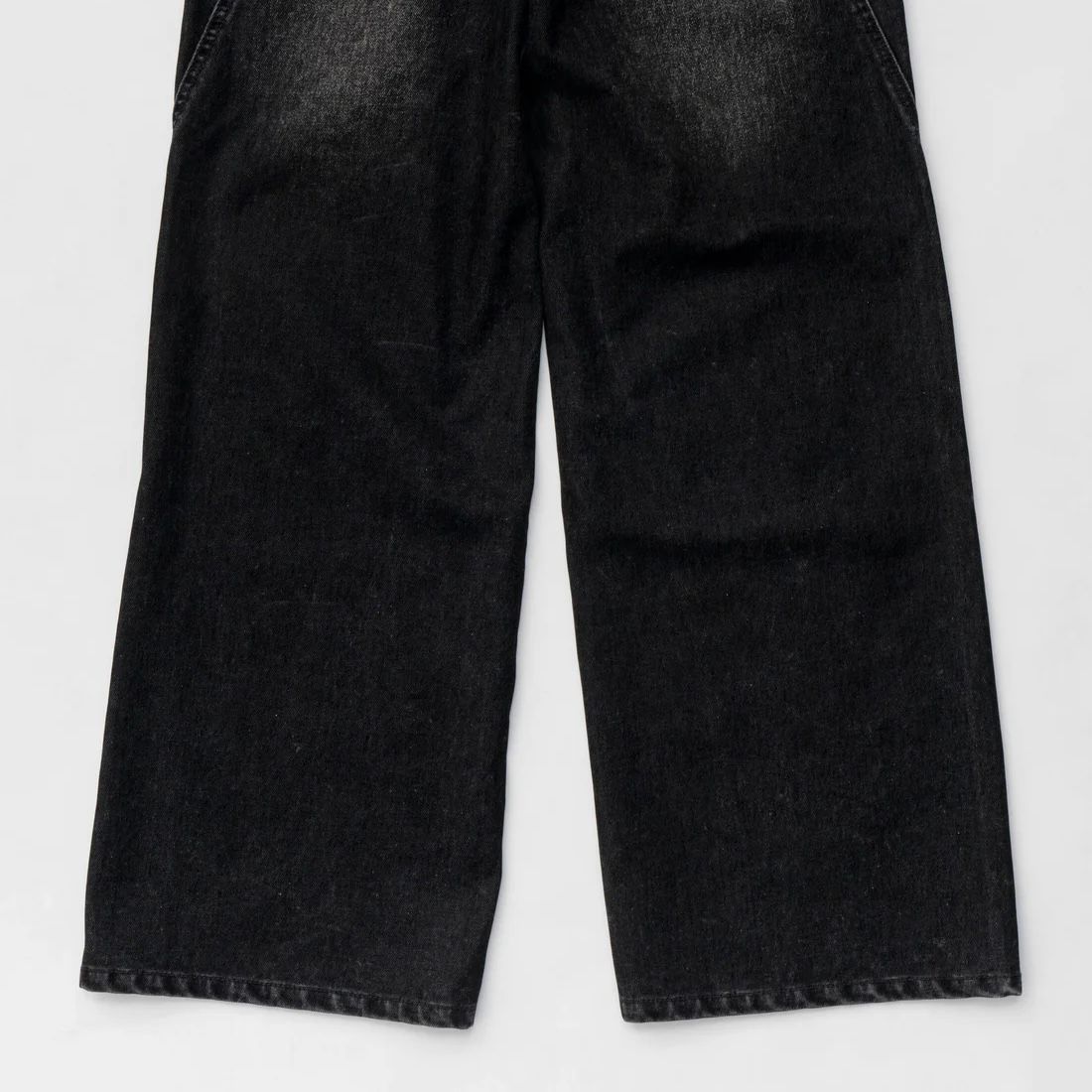 【残り一点】Wide Straight Flocking Denim Pants