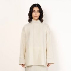 【残り一点】Inlay Stich High Neck Sweater
