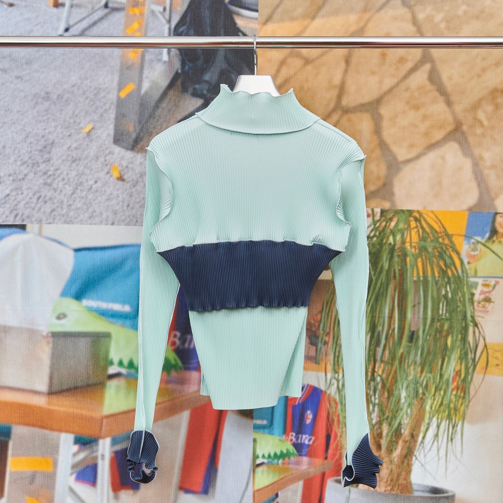 【残り一点】Bustier High Neck Top