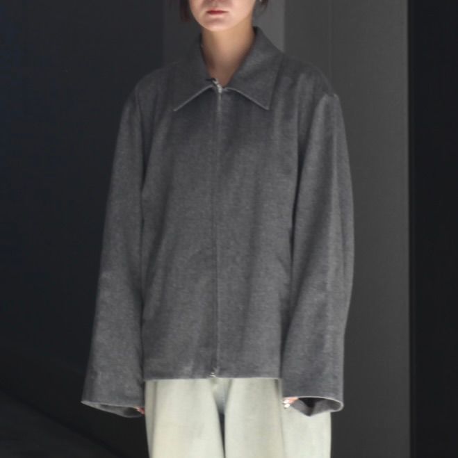 【残りわずか】W/CA Beaver Zip Short Jacket