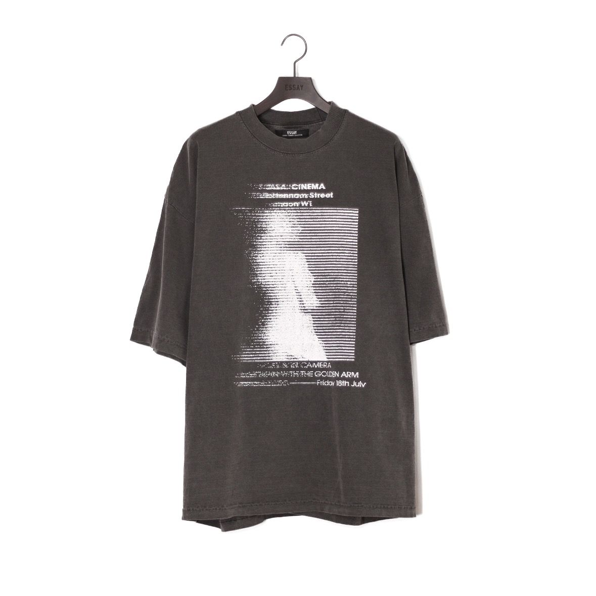 【残り一点】Pigment Drop Shoulder T-shirt(CINEMA)