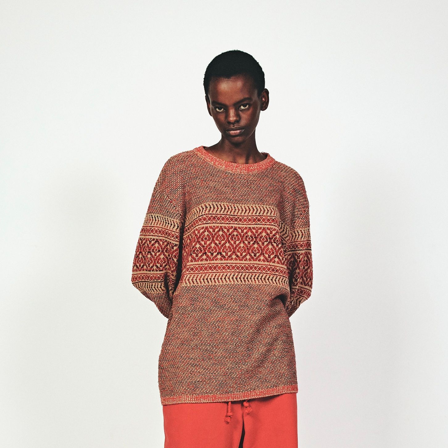 MATSUFUJI - 【残り一点】Rug Jacquard Knit | ACRMTSM ONLINE STORE