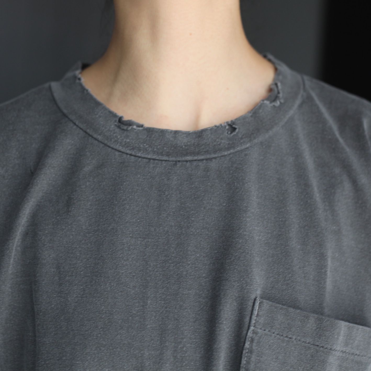 【残り一点】Pocket Tunic With Damaged