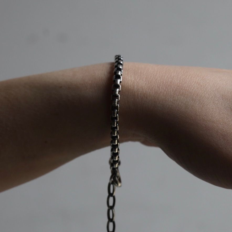【お取り寄せ注文可能】Square Block Chain Bracelet