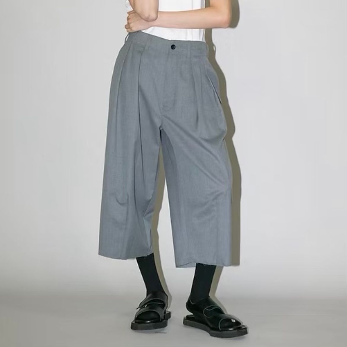 【残り一点】ウォッシャブルツイルスラックス