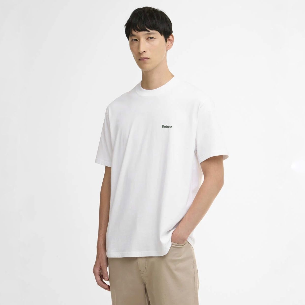 【残り一点】Barbour Dalton Logo OS T-Shirt