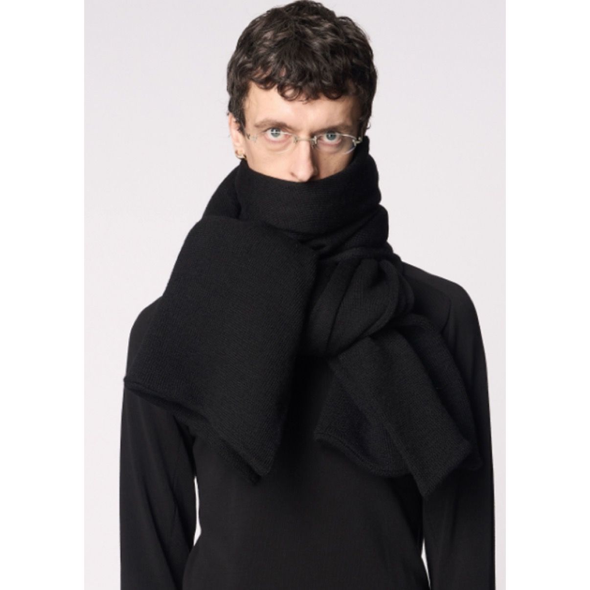 【残り一点】Ellipse Knitted Wrap