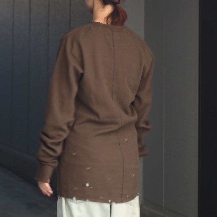 【残りわずか】Combat Long Thermal With Damaged(CLASSIC WAFFLE KNIT)