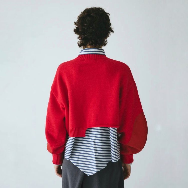 【残り一点】Asymmetrry Hem Knit Tops