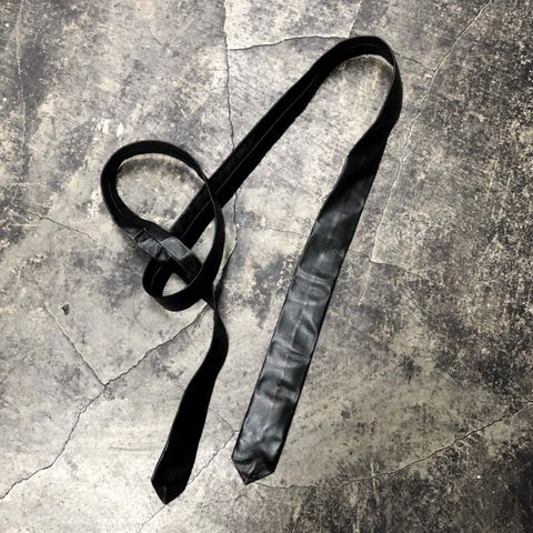 【お取り寄せ注文可能】Leather Narrow Tie