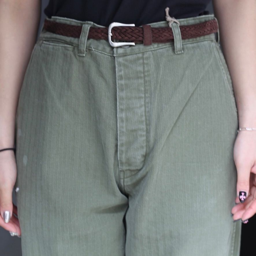 【再販売通知受付可能】USMC HBT Pants