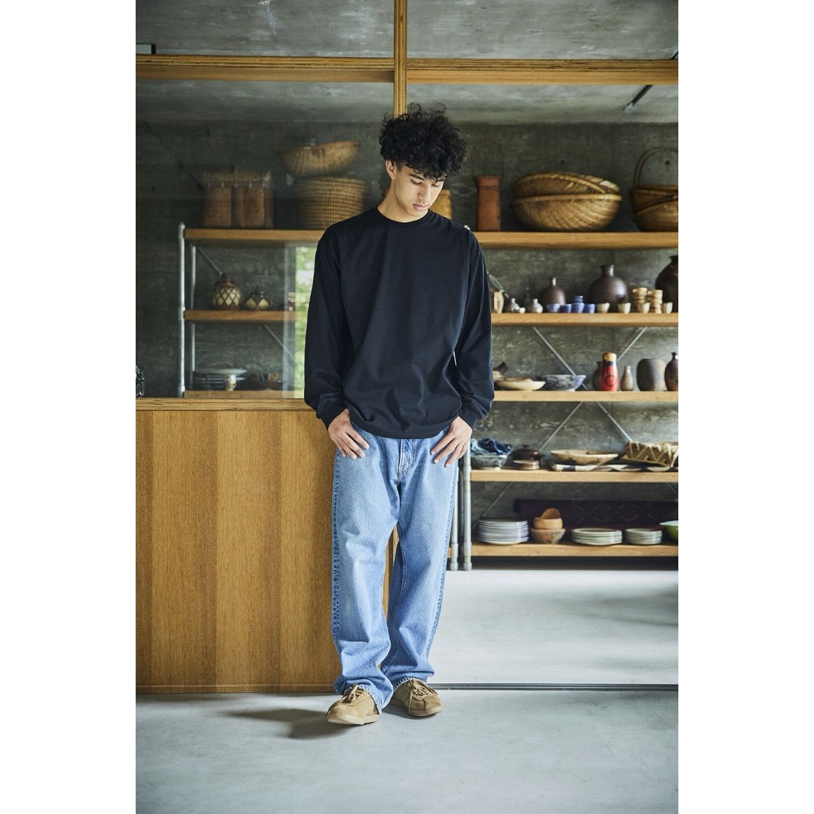 【残り一点】Sturdy Cotton Long Sleeve T-shirt