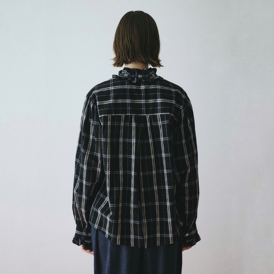 【残り一点】Frill Neck Shirt