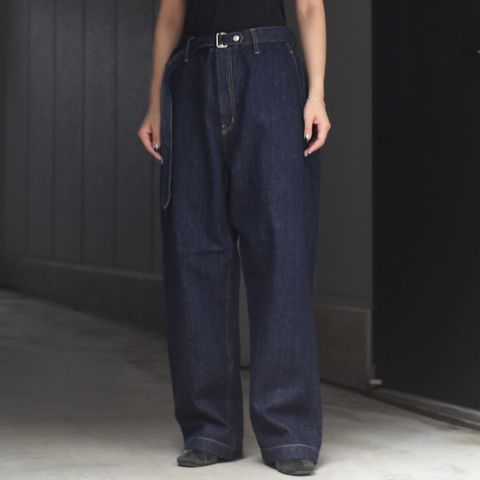 【残り一点】Belted Trousers(ONE WASH)