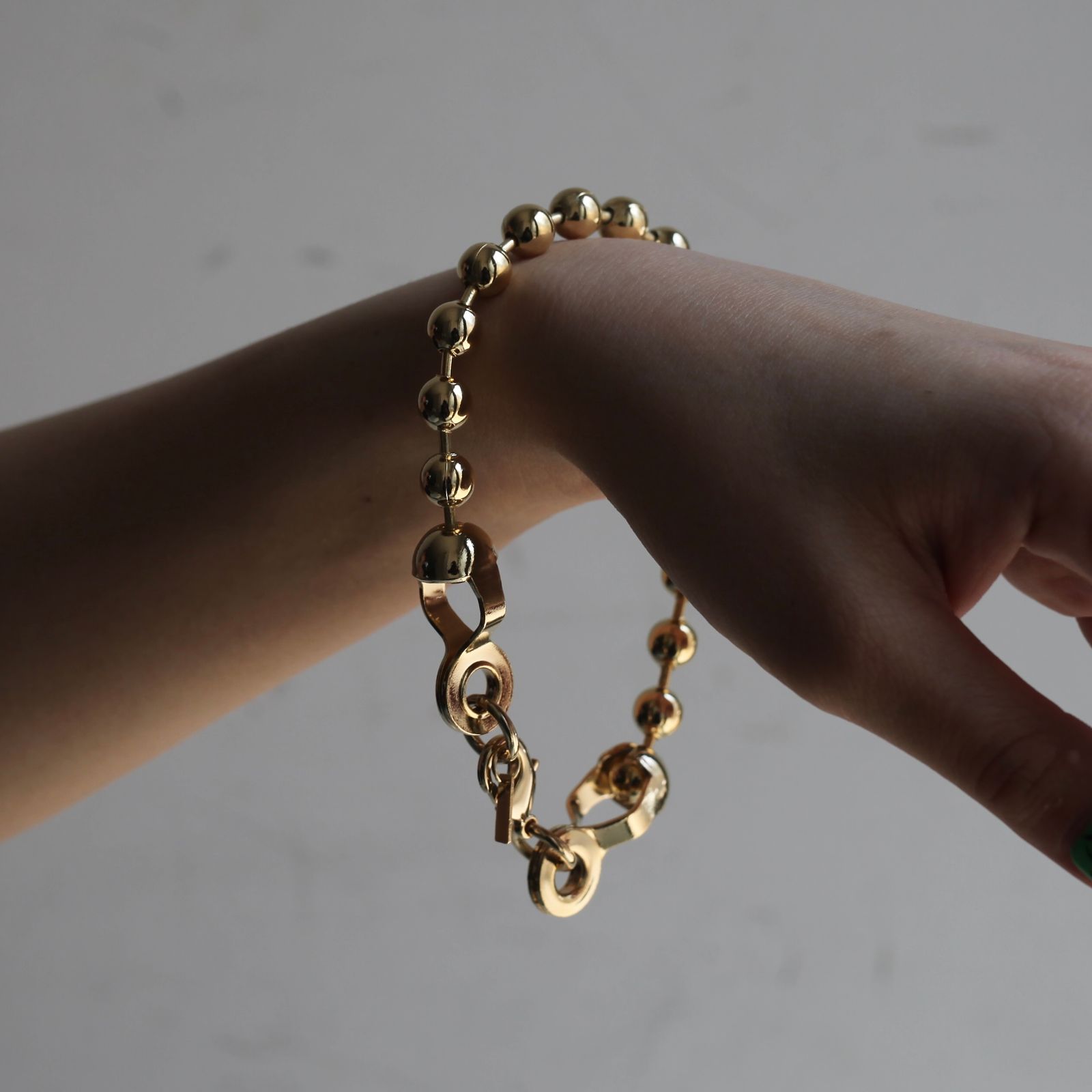 【残り一点】Ball Chain Bracelet(GOLD)