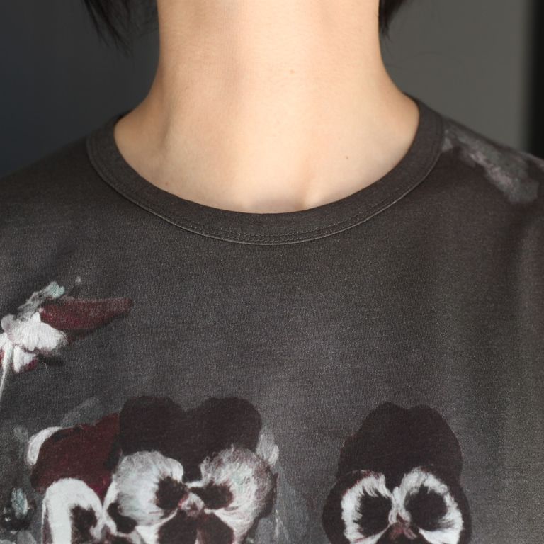 LAD MUSICIAN - 【残り一点】50/2 T-cloth Pansy Big T | ACRMTSM 