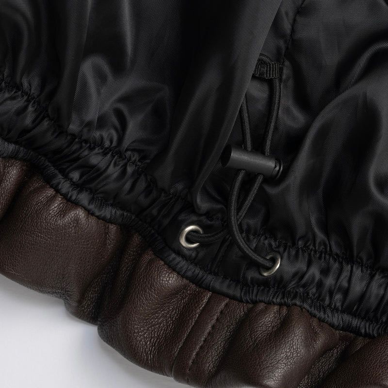 【残り一点】Sheep Leather High Neck Blouson