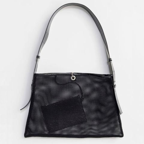 【残り一点】スクエアメッシュトートバッグ