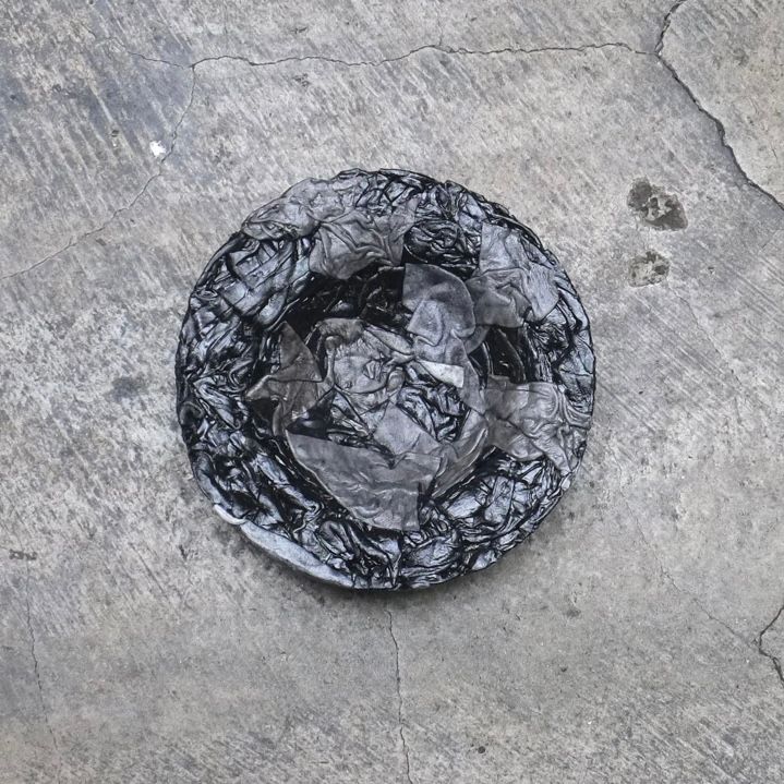 【お取り寄せ注文可能】Leather Tray(BLACK×GRAY)