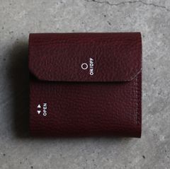 【お取り寄せ注文可能】Wording Wallet(BURGUNDY)