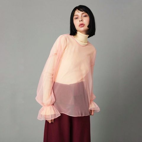【残り一点】Tulle Blouse