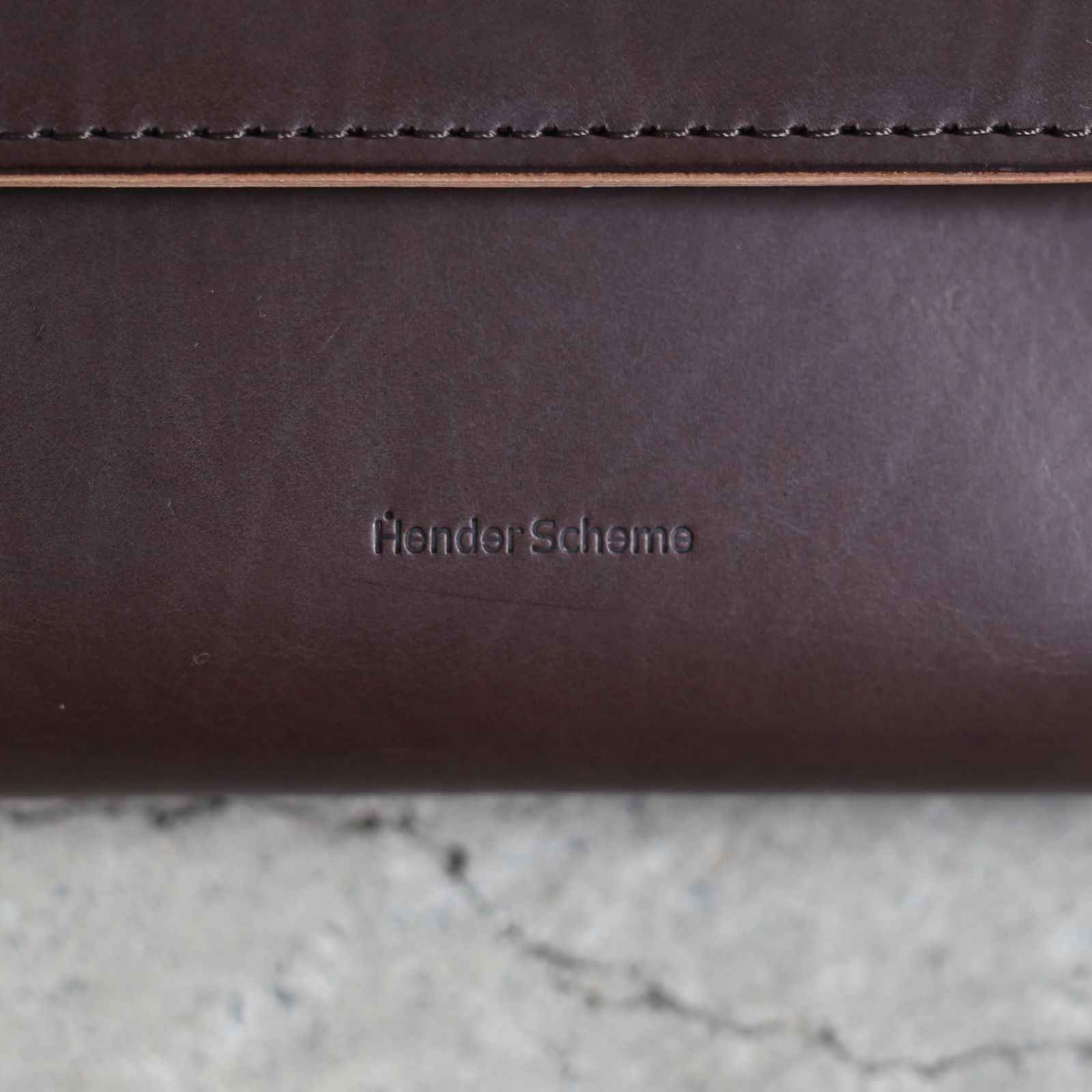 Hender Scheme - 【次回入荷9月中旬予定】Bellows Wallet(DARK