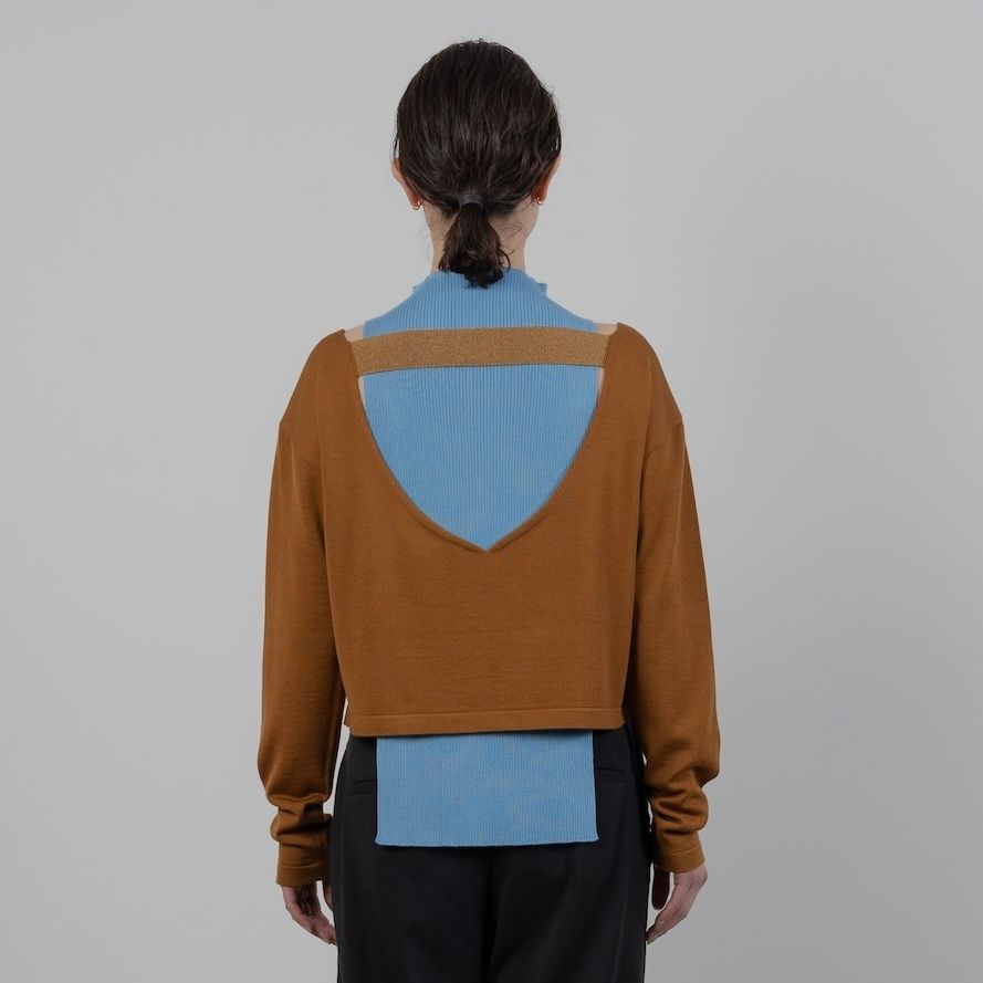 【残り一点】Combination Knitted Tops