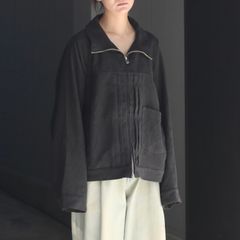 【残り一点】コーデュロイジップブルゾン