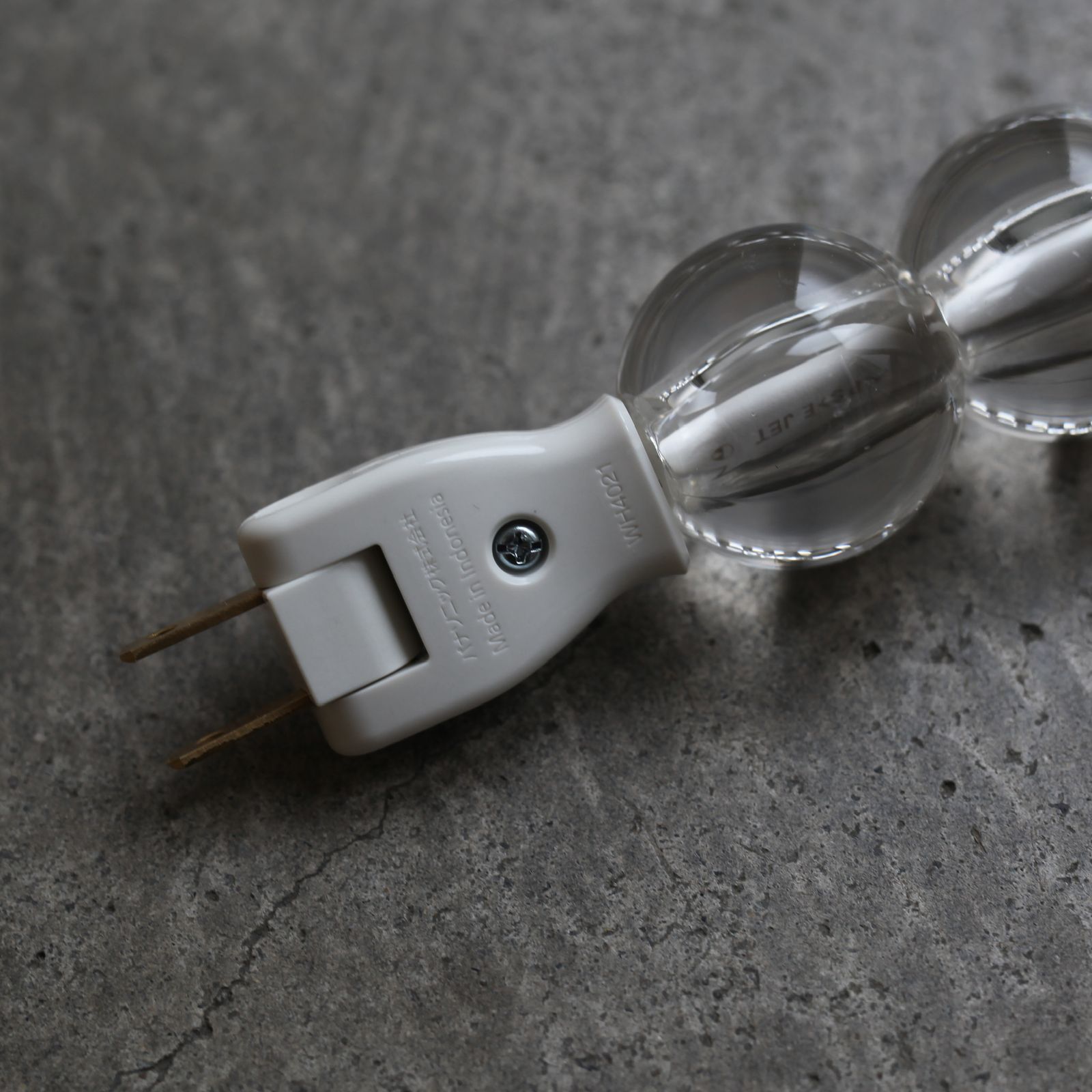 【残りわずか】Cable Jewelry Multiplug_0.9m(SYNTHETIC PEARL)