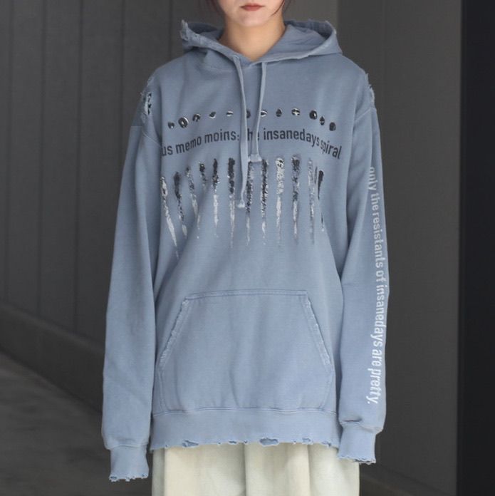 【残り一点】Bootleg Hoodie(DAMAGED)