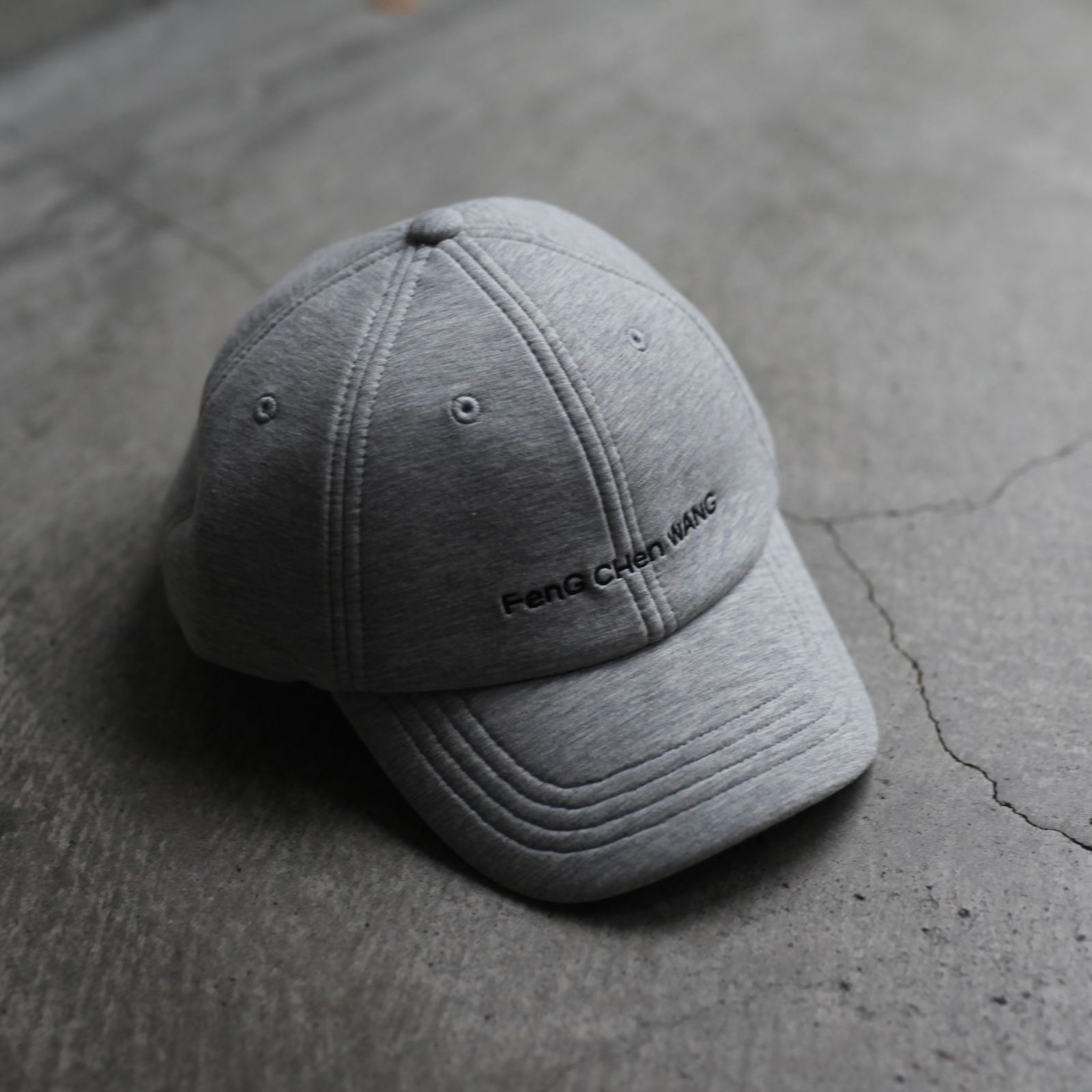 【残り一点】Grey Plaid Panel Baseball Cap