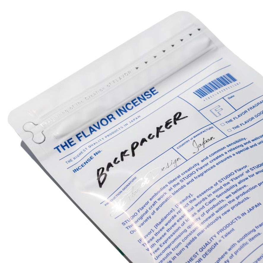 【残り一点】Incense(BACKPACKERS)