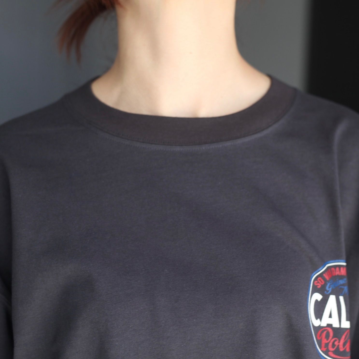 【残り一点】Vintage Type Circle Logo L/S Tee