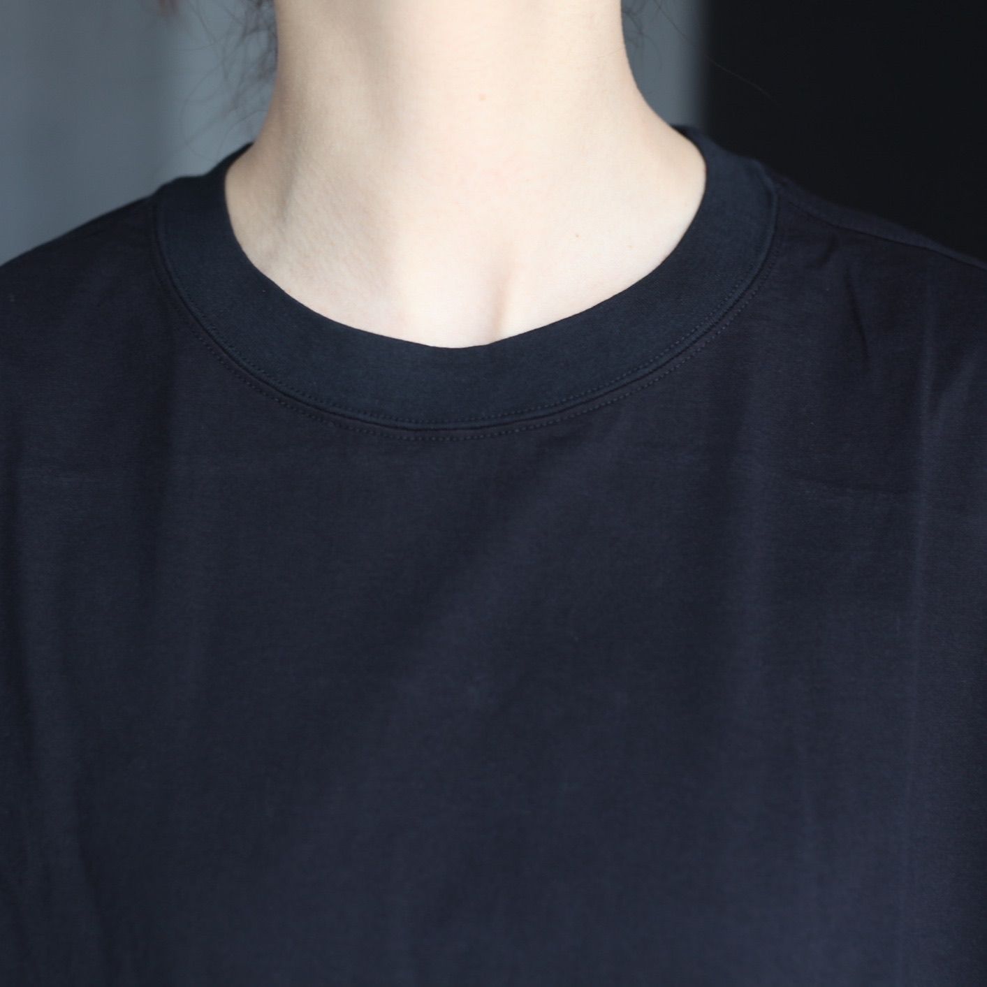 【残り一点】46G Suvin Cotton Yoke T-Shirt