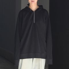 【残り一点】28G Cupro Half Zip Hoodie