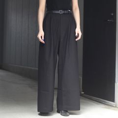 【残り一点】コットンツイルワイドパンツ