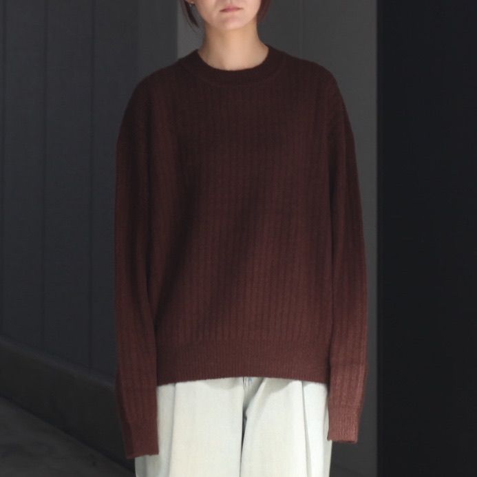 【残り一点】WO/CA Rib Pullover